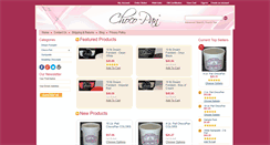 Desktop Screenshot of choco-pan.com